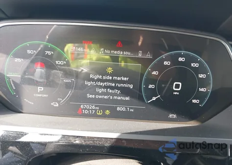 2021 Audi E-Tron Premium Quattro from USA, damaged, VIN WA1AAAGE8MB000728